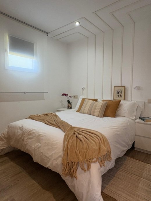 Vista habitación Blanco de Casa Caro